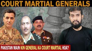 Which army generals faced court martial in Pakistan  Sm imran shah [upl. by Eshman]