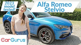 2023 Alfa Romeo Stelvio Review Tonale updates for Alfas big SUV [upl. by Aciretal]