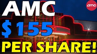 AMC WILL BE 155 PER SHARE Short Squeeze Update [upl. by Moguel287]