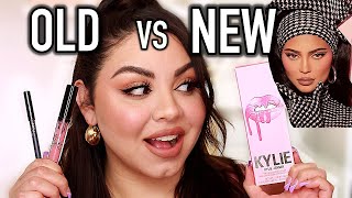 NEW Clean Formula vs OLD Kylie Matte Lip Kit in Shade KYLIE Review  Kylie Cosmetics Rebrand [upl. by Tedric]