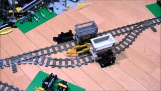 LEGO GBC Train Module mechanical レゴ機械式玉運びトレイン [upl. by Ennylcaj]