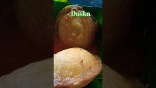 Duska kha ke dil khush😋 ho gaya 😊 short food cooking foodlover recipe village [upl. by Yetnom]