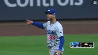 Kevin Kiermaier Makes Insane Throw to Home Plate for Double Play vs Brewers [upl. by Dagley]