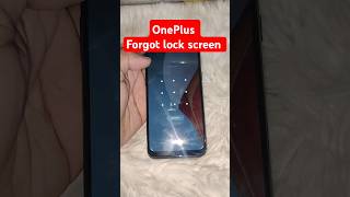 Full Guide Forgot lock screen 🔒 All OnePlus hard Reset [upl. by Leummas]