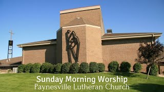 Paynesville Lutheran Church  January 14 2024 Sunday Morning 900 AM Worship Service [upl. by Charissa661]