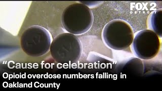 Opioid overdose numbers falling in Oakland County [upl. by Range403]