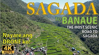 Sagada to Banaue Ifugao Kapayaw Rice Terraces Hanging Coffins Solo Ride Adventure Day 2 4K [upl. by Bergerac321]