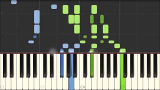 Erster Verlust  Robert Schumann Piano Tutorial Synthesia [upl. by Parent]