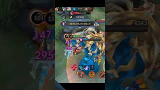 ODETTE KETEMU PRO PLAYER LAYLA mobilelegends odettesavage odette mlbb beranda [upl. by Stacia]