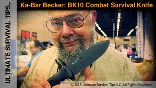 NEW KaBar Becker BK10 Combat  Pilot Survival Knife  Interview with Ethan Becker [upl. by Nnylrahc]