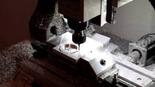 High speed milling test [upl. by Inad]