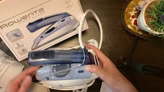 Best Travel Steam Irons  Rowenta First Class  Compact irons 2022 Unboxing [upl. by Deedahs]