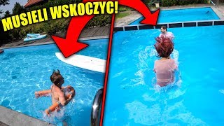 COKOLWIEK ROBISZ  WSKOCZ DO BASENU CHALLENGE [upl. by Anomor]