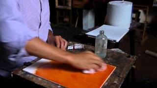 Marc Dalessios Minute Painting Video 7 Sealing Gessoed Panels [upl. by Wileen479]