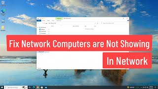 Fix Network Computers are not Showing In Windows WorkgroupComputer Not Showing In Network [upl. by Ecila]