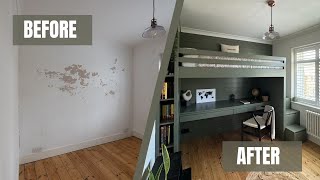 Fitted Loft Bed With Desk in London [upl. by Loyce]