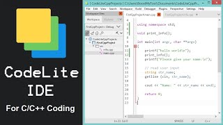 How to Install and Use CodeLite IDE for CC Development [upl. by Yatnwahs]