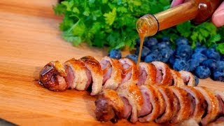 Christmas appetizer Recipe  Duck Breast  How To make reduction sauce  best gravy recipe [upl. by Jackquelin]