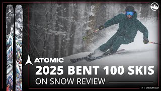 2025 Atomic Bent 100 On Snow Ski Review at Pico Mountain with SkiEssentialscom [upl. by Ahsiema335]