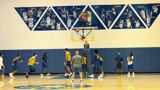 UCLA basketball practice video featuring blitzing screens good overall play from Aday Mara [upl. by Janaya]