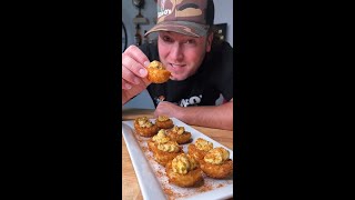 Crispy Deep Fried Deviled Eggs Recipe  Perfect Thanksgiving Appetizer with DanOs Seasoning [upl. by Kitrak691]