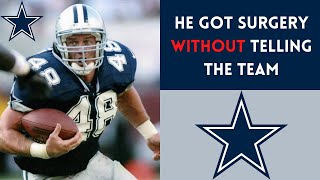 The CRAZIEST SURGERY in Dallas Cowboys HISTORY  Daryl Johnston 1997 Cowboys [upl. by Reinar421]