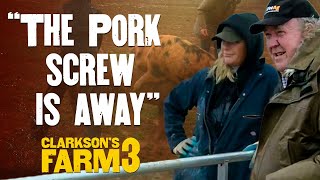 Jeremy Has The Wettest and Most Confusing Hour of His Life  Clarkson’s Farm S3 [upl. by Sanders]