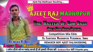 Competition Beat Remix Hard Edm MixSoundCheck speakercheck djAjeetraj [upl. by Eggett]