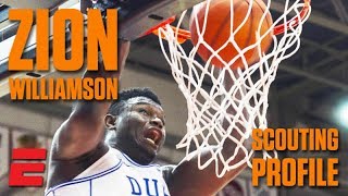 Zion Williamson preseason 2019 NBA draft scouting video  DraftExpress [upl. by Rhianon]