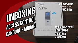 Unboxing Anviz W1 Pro Fingerprint  RFID Access Control [upl. by Aicirtal331]