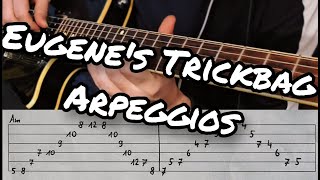 Eugenes Trickbag Arpeggios Exercise Free Guitar Tab Lesson Tutorial Crossroads Movie [upl. by Oberon]