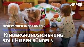 Kurz erklärt Das ist die neue Kindergrundsicherung  AFP [upl. by Anailuj]