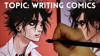 ✦ WRITING PROCESS for my comic  how I go from character and setting to script and storyline [upl. by Ytissahc]