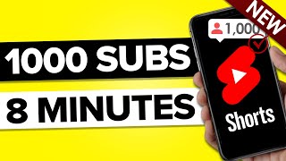 How To Get 1000 Subscribers on YouTube in 10 Minutes 2024 Update [upl. by Elnora]