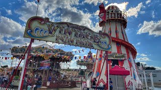 Skegness Vintage Fun Fair Vlog July 2022  Skegness Seafront Henry Chipperfields 🎠🎡 [upl. by Ekeiram]