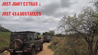 Just Jimny Extras  Just 4x4 Obstacles [upl. by Jinny]