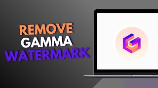 How to remove Gamma watermark [upl. by Amieva706]