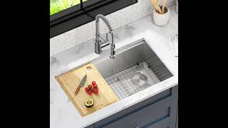 Kraus Workstation Sink Your First Step to Culinary Excellence [upl. by Drofwarc737]