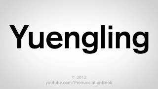 How to Pronounce Yuengling [upl. by Locke]