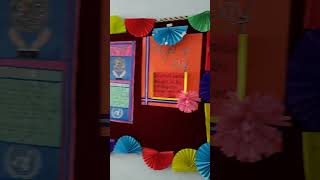 Soft board decoration ideas nipunbharatabhiyan primaryschool [upl. by Hayidah494]