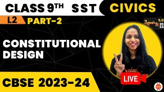 Guiding Values of the Indian Constitution  Constitutional Design  NCERT Class 9th Chapter 2 Civics [upl. by Fulvia]