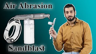 Air Abrasion Sandblast  فوائد و استخدامات الجهاز [upl. by Morey812]