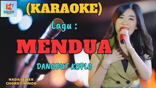 Mendua Karaoke  Astrid   Karaoke Dangdut Official  Cover PA 600 [upl. by Anaibaf]