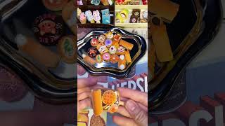 ASMR DIY Miniatures bakery decoden keychain😋 [upl. by Ahsieat826]