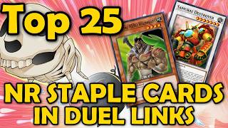 Top 25 NR Staple Cards in Duel Links [upl. by Sumner80]