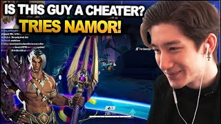 Aceu Tries Namor After Seeing His Teammate Get So Many Kills in Marvel Rivals 😱 [upl. by Fugazy]