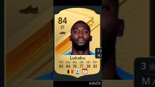 Romelu Lukaku fifa évolution 2125 [upl. by Fox]