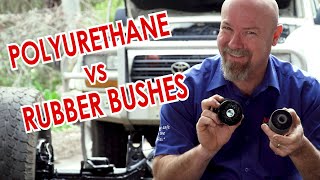 Polyurethane Bushes vs Rubber Bushes  My Thoughts [upl. by Cathlene]