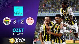 MERKUR BETS  Fenerbahçe 32 B Antalyaspor  HighlightsÖzet  Trendyol Süper Lig  202324 [upl. by Haiel663]