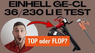 Einhell GECL 36230 Li ESolo Test Erfahrungen Review [upl. by Terces]